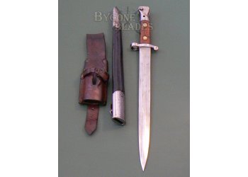 British M1888 MkII Lee Metford Rifle Bayonet and Frog #6