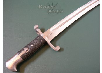 British Martini Henry Pattern 1860 Yataghan Sword Bayonet #6