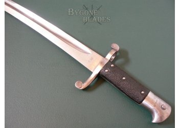 British Martini Henry Pattern 1860 Yataghan Sword Bayonet #7