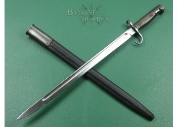 MOLE Mk1 1907 bayonet. Rare Mk1 Scabbard