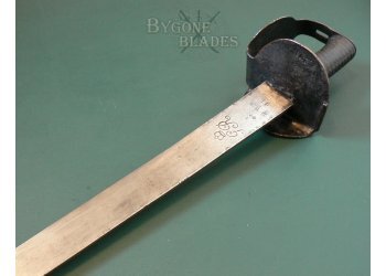 British Napoleonic Wars Figure of Eight Pattern 1804 Navy Boarding Cutlass. Exceptional Markings! #5