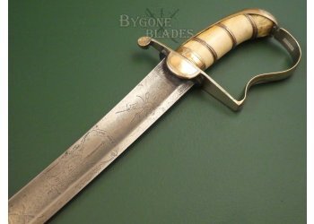 British Napoleonic Wars Period Pre-Regulation Flank Officer's Sabre #7