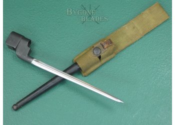 No.4 Mk 1 Bayonet. Rare Frog attachment 1942