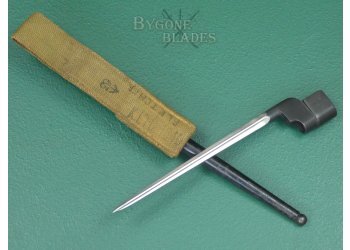 British No.4 Mk 1 Bayonet. Rare Frog Attachment. Singer 1942. #2507003 #2