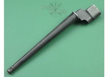 British No.4 Mk 1 Cruciform Bayonet. Rare Blackened Variant. Singer 1942 #4