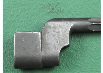 British No.4 Mk 1 Cruciform Bayonet. Rare Blackened Variant. Singer 1942 #7