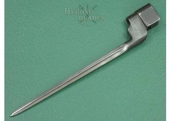 British No.4 Mk I Enfield Rifle Cruciform Spike Bayonet. Singer 1941. #2306014 #6