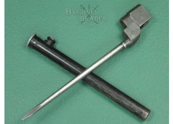 British No.4 Mk II* Bayonet. Rare Experimental Scabbard. #2401029 #2