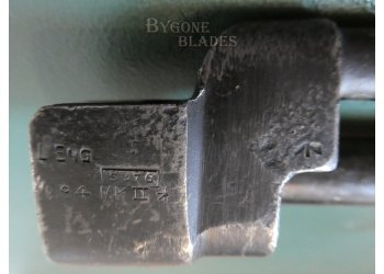 British No.4 Mk II* Spike Bayonet. Lewisham Engineering. Rare Mk II Scabbard #8