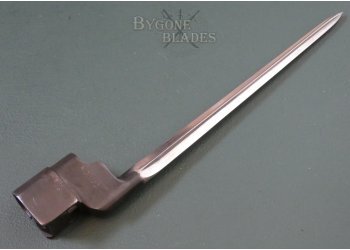 British No.4 MkI Cruciform Spike Bayonet. Singer 1941 #3