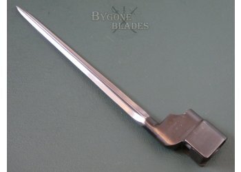 British No.4 MkI Cruciform Spike Bayonet. Singer 1941 #4