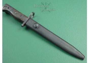 British No.5 Blued Jungle Carbine Bayonet. Wilkinson S294 #3