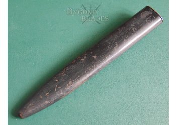 British No.5 MkI Type II Jungle Carbine Bayonet. Poole. MkI Scabbard #9