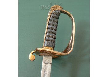 British P1827/45 Named London Rifle Volunteers Sword #8
