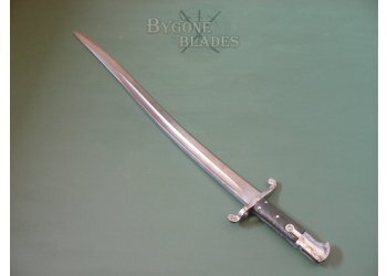 British P1860 Martini Henry Yataghan Sword Bayonet #3