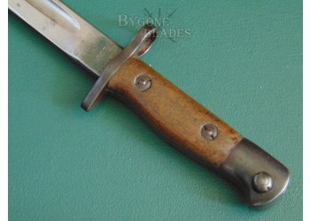 British P1907 Enfield Bayonet. WW1 Leicestershire Regiment 1914 #8
