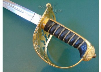British Parade Condition Victorian 1857 Pattern Royal Engineers Sword. Robert Mole #7