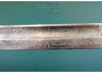 British Pattern 1821 Royal Artillery Sword. WW1 West Riding Brigade. Royal Field Artillery #13