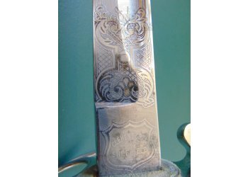 British Pattern 1821 Royal Artillery Sword. WW1 West Riding Brigade. Royal Field Artillery #15