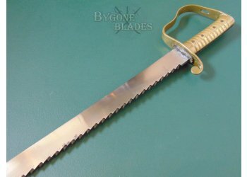 British Pattern 1856 Pioneers Saw Back Sword. Oxford and Buckinghamshire Light Infantry #8