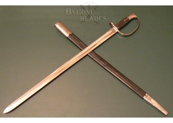 British Martini Henry Sawback Artillery Bayonet