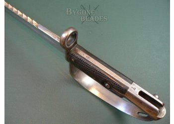 British Pattern 1879 Martini Henry Artillery Saw Tooth Sword Bayonet #11