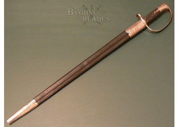 British Pattern 1879 Martini Henry Artillery Saw Tooth Sword Bayonet #4