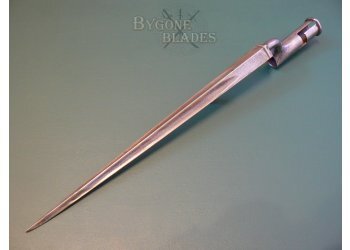 British Peninsular Wars Brown Bess Socket Bayonet. Osborn &amp; Gunby 1809 #6