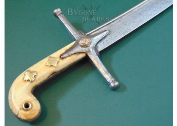 British Peninsular Wars Grenadier Officer&#039;s Fighting Mameluke Sabre. 45th Regiment of Foot.  #7