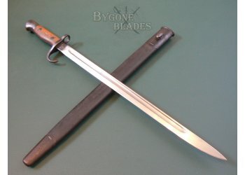 British Pattern 1907 Mk1 Hooked Quillon Bayonet 