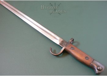 British Pre-WW1 1907 Pattern Hooked Quillon Bayonet. Wilkinson 1909. Lincolnshire Regiment #10