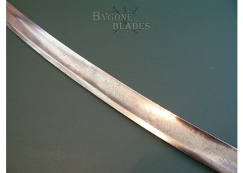 British Rare 1788/96 light Cavalry Sabre by John Gill 1803 #9