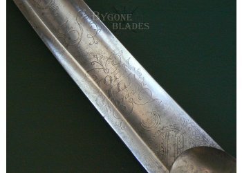 British Rare 1788/96 light Cavalry Sabre by John Gill 1803 #10