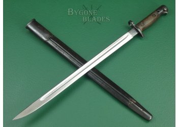 British Rare Vickers Made 1907 WW1 Bayonet. #2206007 #2