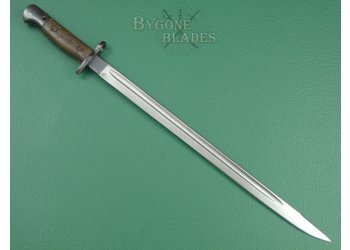 British Rare Vickers Made 1907 WW1 Bayonet. #2206007 #5