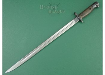 British Rare Vickers Made 1907 WW1 Bayonet. #2206007 #6