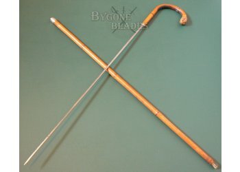 Chester Silver Hallmarked Sword Cane