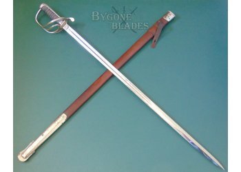 British RASC officers sword
