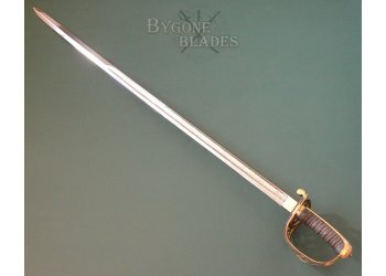 British 1857 Pattern Royal Engineers Sword. Named Officer of Submarine Miners #7