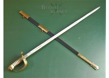 British Royal Navy P1827 Officer&#039;s Sword by Wilkinson #1