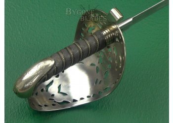 British Royal Scots Fusiliers Field Officers Broadsword. E. Thurkle Circa 1880. #2204008 #11