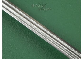 British Royal Scots Fusiliers Field Officers Broadsword. E. Thurkle Circa 1880. #2204008 #15