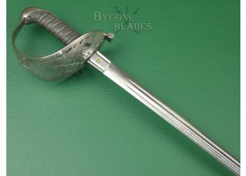 British Royal Scots Fusiliers Field Officers Broadsword. E. Thurkle Circa 1880. #2204008 #7