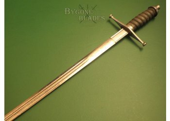 British. Royal Scots Officers Cross Hilt Broadsword #8