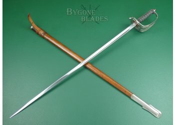 Edward VII Boer War rifle officers sword