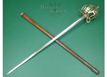 Scottish Staff Sergeants basket hilt sword