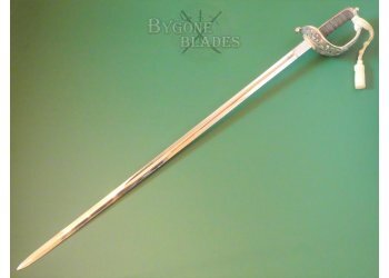 British Scroll Hilt Pattern Cavalry Dress Sword #6