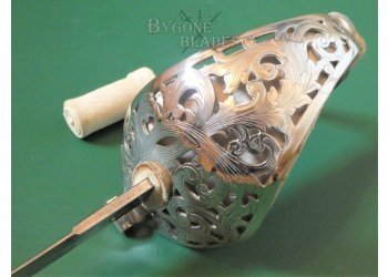 British Scroll Hilt Pattern Cavalry Dress Sword #10