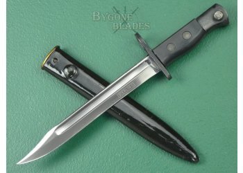 Sterling Machine Carbine Bayonet 1946.