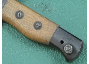 British Sterling Machine Carbine Bayonet. Hopkinson 1975. #2512005 #10